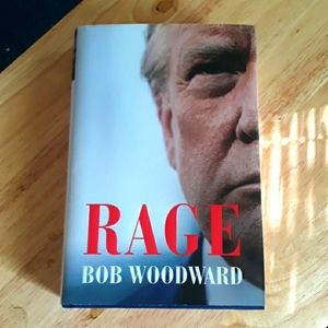 RAGE By Bob Woodard, hardcover insightful book about President Donald Tr…